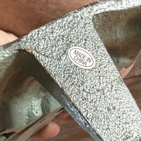 Cast iron sea horses door stops bookends nautical ocean beach Verdigris finish - Picture 6 of 8